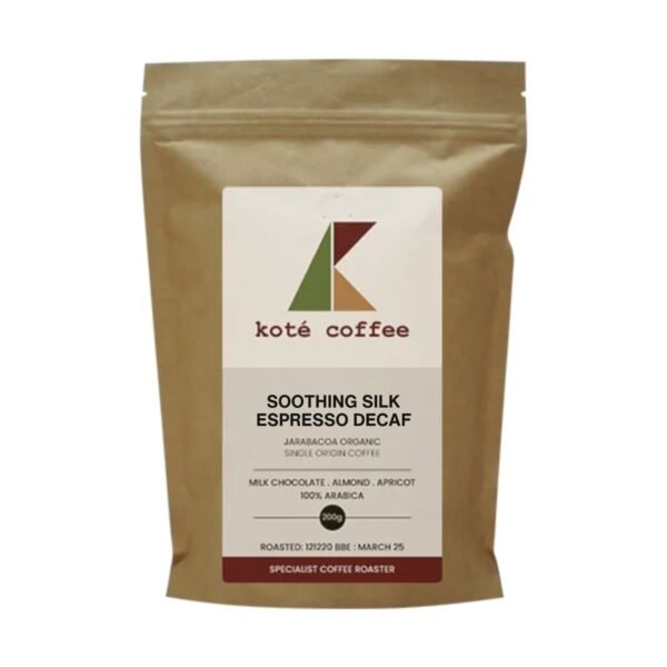 SOOTHING SILK ESPRESSO DECAF SOOTHING SILK ESPRESSO DECAF